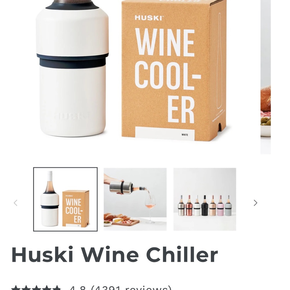 Huski Stainless Steel Wine Chiller NEW